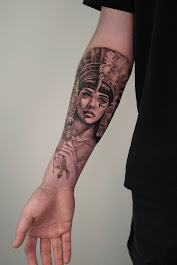 Tatuaje realismo negro